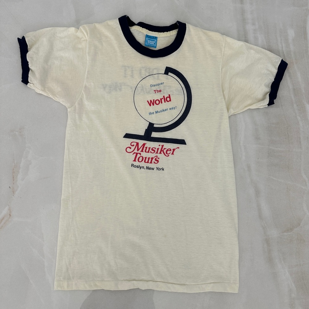 1982 Extremely Rare Vintage Musiker Teen Tour T-shirt